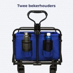LifeGoods Bolderkar - Opvouwbaar - Draaibare Wielen - 2 Standen - 70KG Draagkracht - Blauw -Campingwinkel 1200x1200 1748
