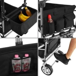 Tectake - Opvouwbare Bolderwagen Handkar Nico Zwart - 403549 -Campingwinkel 1200x1200 1797