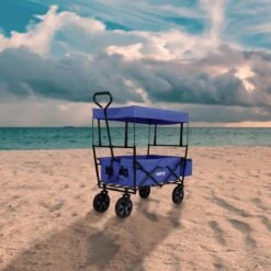 AREBOS Handwagen Vouwbare Dak Handwagen Vouwbare Trolley Uitrustingswagen Blauw 16 AREBOS Handwagen Vouwbare Dak Handwagen Vouwbare Trolley Uitrustingswagen Blauw -Campingwinkel 1200x1200 1830