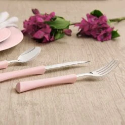 Di Solle Inova D - 6 Persoons Bestekset - Handige Opbergbak Met Raspdeksel - 26 Delig - Baby Pink -Campingwinkel 1200x1200 1836