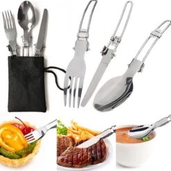 Camping Outdoor Kookset 13-delig Camping Servies En Pannen Pannenset Keukengerei - BPA-vrij & Geen Giftige Stoffen - Opvouwbaar & Licht - Ideaal Voor Reizen, Festival, Wandelen -Campingwinkel 1200x1200 1887