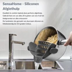 SensaHome- Siliconen Vergiet - Keuken Afgietdeksel - Afgiethulp - Siliconen - BPA Vrij - Grijs 31 SensaHome- Siliconen Vergiet - Keuken Afgietdeksel - Afgiethulp - Siliconen - BPA Vrij - Grijs -Campingwinkel 1200x1200 1913