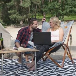 Bo-Camp - Urban Outdoor - Relaxstoel - Bloomsbury - L - Oxford Polyester - Grijs -Campingwinkel 1200x1200 219