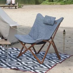 Bo-Camp - Urban Outdoor - Relaxstoel - Bloomsbury - L - Oxford Polyester - Grijs -Campingwinkel 1200x1200 222