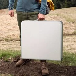 Merkloos Campingtafel - Opklapbaar - 75 X 55 X 70 Cm - Compact - Met Handvat -Campingwinkel 1200x1200 226