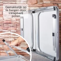 Liivo Aluminium Inklapbare Tafel - Campeertafel 75x55x60cm -Campingwinkel 1200x1200 234