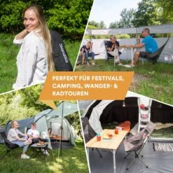 Skandika Campingstoel Compact – Campingstoelen - Campingstoel Tot 150 Kg Belastbaar - Kampeerstoel, Visstoel, Kleine Pakmaat, Opvouwbaar, Stabiel, Licht, Comfortabel Gepolsterd – Draagtas Meegeleverd - Vouwstoel – Zwart -Campingwinkel 1200x1200 255