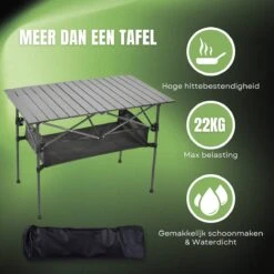 Campingtafel Inklapbaar En Opvouwbaar - Kampeertafel - Lichtgewicht Hittebestendig -Campingwinkel 1200x1200 309