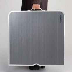 Casaria Campingtafel – Inklapbaar Verstelbaar - 120x60x70 Cm Grijs -Campingwinkel 1200x1200 316