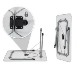 TecTake - Campingtafel - Inklapbaar, Afmetingen 80 X 60 X 68 Cm - 402173 -Campingwinkel 1200x1200 319