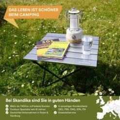Skandika Ruka S Kleine Campingtafel – Campingtafels - Aluminium Campingtafel, Opvouwbaar, Zeer Licht, Eenvoudig Te Monteren, Stabiele Standaard - Opvouwtafel Voor Kamperen, Tenten Wandelen, Reizen, Thuis, Tuin – Tot Max. 20 Kg. - Grijs 12 Skandika Ruka S Kleine Campingtafel – Campingtafels - Aluminium Campingtafel, Opvouwbaar, Zeer Licht, Eenvoudig Te Monteren, Stabiele Standaard - Opvouwtafel Voor Kamperen, Tenten Wandelen, Reizen, Thuis, Tuin – Tot Max. 20 Kg. - Grijs -Campingwinkel 1200x1200 341