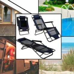 Ligstoel 155x60cm - Opvouwbaar Campingstoel Ligbed Strandstoel Tuinstoel Vouwligstoel Blauw 24 Ligstoel 155x60cm - Opvouwbaar Campingstoel Ligbed Strandstoel Tuinstoel Vouwligstoel Blauw -Campingwinkel 1200x1200 387