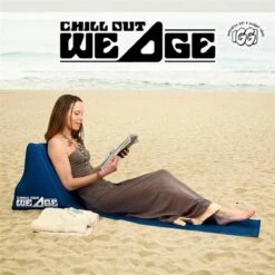 CKB LTD - Chill Out - Luchtbed - Campingstoel - Wedge Opblaasbare Ligstoel - Blauw Strandstoel 1 Persoons Volwassen Luchtbedden Kampeerstoel Vouwstoel Stoel Slaapmatje Slaapmatten Opvouwbaar Volwassenen Tuinstoel Opblaasstoel Kampeerstoelen Lucht -Campingwinkel 1200x1200 502