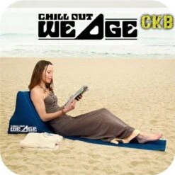 CKB LTD - Chill Out - Luchtbed - Campingstoel - Wedge Opblaasbare Ligstoel - Blauw Strandstoel 1 Persoons Volwassen Luchtbedden Kampeerstoel Vouwstoel Stoel Slaapmatje Slaapmatten Opvouwbaar Volwassenen Tuinstoel Opblaasstoel Kampeerstoelen Lucht -Campingwinkel 1200x1200 504