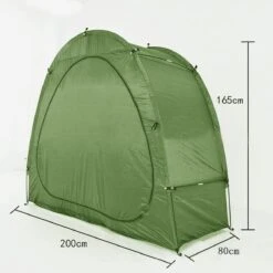 Merkloos Fietstent,Beschermhoes Fietsenschuur, Tent Voor Camping In De Open Lucht-groen 200*80*165CM -Campingwinkel 1200x1200 690