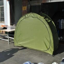 Merkloos Fietstent,Beschermhoes Fietsenschuur, Tent Voor Camping In De Open Lucht-groen 200*80*165CM -Campingwinkel 1200x1200 692
