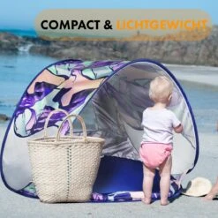Deryan Luxe Pop Up Strandtent - Anti-UV 50+ - Story -Campingwinkel 1200x1200 705