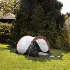 JEMIDI Tweepersoons Pop-up Tent - Opgooitent, Werptent Voor 2 Personen - Ideaal Als Festivaltent Of Kampeertent - Verschillende Kleuren -Campingwinkel 1200x1200 735