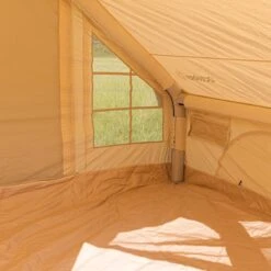 Opblaasbare Vier Persoons Tent Beige 300x200x210 Cm -Campingwinkel 1200x1200 746
