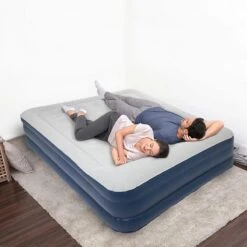 LifeGoods Luchtbed - 2 Persoons - Met Ingebouwde Pomp - Incl. Draagtas En Reparatiekit -Campingwinkel 1200x1200 79