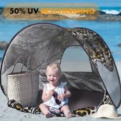 Deryan Luxe Pop Up Strandtent - Anti-UV 50+ - Zoo -Campingwinkel 1200x1200 797