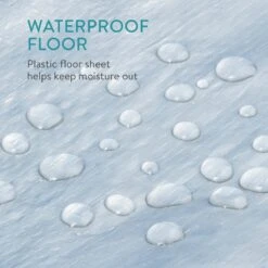 Navaris Windscherm Voor Het Strand - Zon- En Windbescherming Voor Drie Personen - Pop-up Speeltent Met UV- Bescherming - Beach Shelter Met Draagtas -Campingwinkel 1200x1200 803