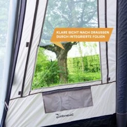 Skandika Tipi Kotona Air Opblaasbare Tent – Opblaasbare Tenten - 4 Persoons Tipi Tent – Tenten - Campingtent – Ingenaaide Tentvloer – Muggengaas – 260 Cm Stahoogte – 490 X 370 X 260 (L X B X H) – Outdoor, Camping, Tuin – Luchttent - Kamperen - Beige -Campingwinkel 1200x1200 823