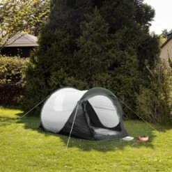 JEMIDI Tweepersoons Pop-up Tent - Opgooitent, Werptent Voor 2 Personen - Ideaal Als Festivaltent Of Kampeertent - Verschillende Kleuren -Campingwinkel 1200x1200 894