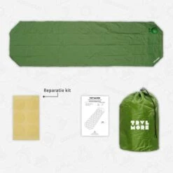 TRVLMORE Slaapmat - Zelfopblazend - 1 Persoons - Ingebouwde Pomp En Kussen - Groen -Campingwinkel 1200x1200 952