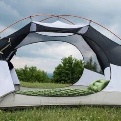 TRVLMORE Slaapmat - Zelfopblazend - 1 Persoons - Ingebouwde Pomp En Kussen - Groen -Campingwinkel 1200x1200 956