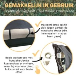 Earthle Volledige Earthing Tweepersoons Aardingsset - 2x Slaapmat + 2x Kussensloop - Aardingsmat - Aarden - Earthing Mat - Aarding - Grounding Mat - Kussensloop - Aardingskussensloop - Combo Deal 14 Earthle Volledige Earthing Tweepersoons Aardingsset - 2x Slaapmat + 2x Kussensloop - Aardingsmat - Aarden - Earthing Mat - Aarding - Grounding Mat - Kussensloop - Aardingskussensloop - Combo Deal -Campingwinkel 1200x1200 986