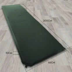 HikeMeister- Slaapmat - 200x 66 X 10 Cm - Zelfopblazend - 1 Persoons - Groen -Campingwinkel 1200x1200 998