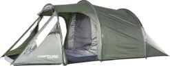 Capture Outdoor, 3-Man XXL Tent "Seikan XTR-3", Voor 3 XXL Personen, 215x400x155cm, DeLuxe Tent En Canvas, "Airflow System", … -Campingwinkel 1200x469 1