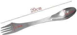 KELERINO. RVS Spork - Survival Outdoor Camping - Vork, Lepel & Mes - 3 Stuks -Campingwinkel 1200x560