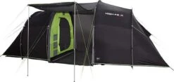 High Peak Tauris 4 Tunneltent - Donkergrijs - 4 Persoons -Campingwinkel 1200x569