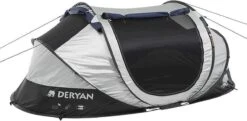 Deryan Cocoon Pop Up Tent - Slaapzak - Luchtbed - Luchtpomp - 4 Persoons - Zilver 28 Deryan Cocoon Pop Up Tent - Slaapzak - Luchtbed - Luchtpomp - 4 Persoons - Zilver -Campingwinkel 1200x588 4