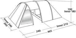 Easy Camp Tunneltent 4-persoons Galaxy 400 Staalgrijs En Blauw 6 Easy Camp Tunneltent 4-persoons Galaxy 400 Staalgrijs En Blauw -Campingwinkel 1200x598 3