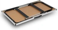 Kamyra® Campingtafel Inklapbaar - Kampeertafel, Partytafel - Opvouwbaar, Lichtgewicht & In Hoogte Verstelbaar - Aluminium/Hout -Campingwinkel 1200x624 1