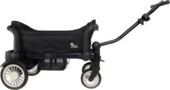 Deryan Luxe Sandy Bolderkar - Duo Buggy - Tandem Buggy - Opvouwbaar - Inklapbare Bolderwagen - Duo Kinderwagen - Zwart -Campingwinkel 1200x637 8