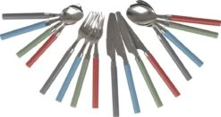 Bo-Camp Bestekset - 4-Delig - 1-Persoons - Groen -Campingwinkel 1200x638