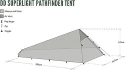 Dd Superlight Pathfinder Tent - Groen - 2 Persoons -Campingwinkel 1200x682 2