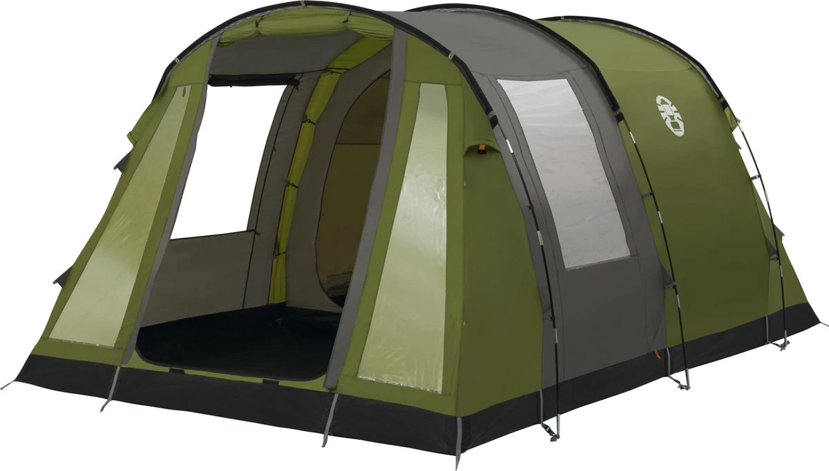 Coleman Cook 4 Tunneltent - Familietent - 4-Persoons - Groen 6 Coleman Cook 4 Tunneltent - Familietent - 4-Persoons - Groen - Afbeelding 6