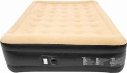 Merkloos Avenli 88030 Hoog Verhoogd Gevlokt Luchtbed | Queensize | Ingebouwde Pompen | Snelle En Gemakkelijke Inflatie -Campingwinkel 1200x690