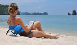 Y-ply Ruggensteuntje - Strandstoel - Opvouwbaar - Rood -Campingwinkel 1200x707 2