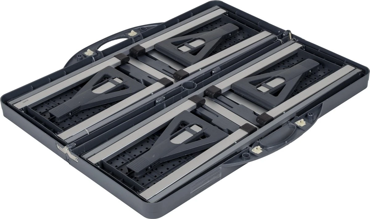 Bo-Camp Picknicktafel - Basic - Inklapbaar - Grijs 7 Bo-Camp Picknicktafel - Basic - Inklapbaar - Grijs - Afbeelding 7