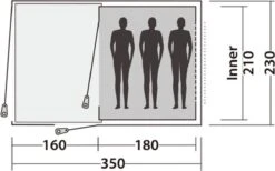 Easy Camp Tent Galaxy 300 3-persoons Rustiekgroen -Campingwinkel 1200x746 1