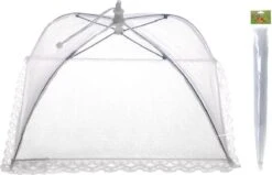 Merkloos Opvouwbaar Vliegennetje / Vliegenkapje 45 X 45 Cm - Hoogte 20 Cm 6 Merkloos Opvouwbaar Vliegennetje / Vliegenkapje 45 X 45 Cm - Hoogte 20 Cm -Campingwinkel 1200x774 3