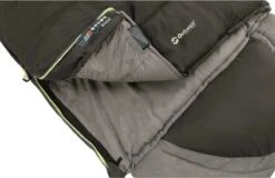 Outwell Slaapzak Contour Rits Links Zwart -Campingwinkel 1200x777 1