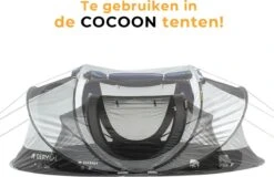 Deryan Luxe Pop-up Reisklamboe - Lichtgewicht 2 Persoons Klamboe – Geimpregneerd - Slaapcompartiment Voor Tent - Binnentent -Campingwinkel 1200x779