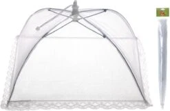 Merkloos Opvouwbaar Vliegennetje / Vliegenkapje 45 X 45 Cm - Hoogte 20 Cm 7 Merkloos Opvouwbaar Vliegennetje / Vliegenkapje 45 X 45 Cm - Hoogte 20 Cm -Campingwinkel 1200x787 5